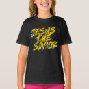 Buscar el salvador camisetas Fe