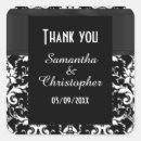 Buscar damasco blanco y negro pegatinas Invitados