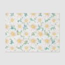 Buscar margarita floral papel de seda Acuarela