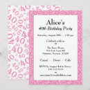 Buscar modelo rosado invitaciones Para todos