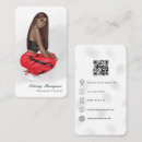 Buscar fitness tarjetas de visita Elegante