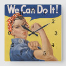 Buscar feministas relojes de pared Potencia chica