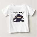 Buscar ninja bebe camisetas Lindo