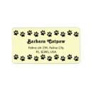 Buscar vector remite etiquetas Perro