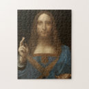 Buscar el salvador puzzles Leonardo da vinci