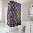 Buscar vino cortinas de baño Negro