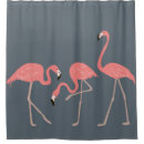 Buscar flamenco rosado cortinas de baño Tropical
