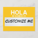 Buscar hola en español postales Hola mi nombre es