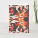 Buscar flores psicodélicas postales Abstracto