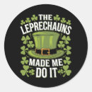 Buscar duendes pegatinas Irlandés