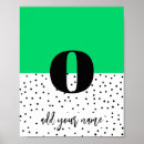 Buscar blanco y verde posters Negrita