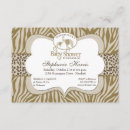 Buscar modelo de la cebra invitaciones Leopardo