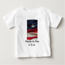 Buscar patriotas bebe camisetas Americano
