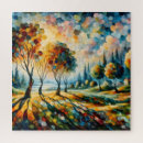 Buscar del paisaje puzzles Árboles
