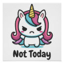 Buscar unicornio azul posters Colorido