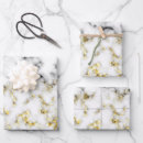 Buscar mármol blanco y negro papel de regalo Abstracto