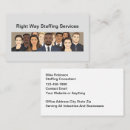 Buscar empleo tarjetas de visita Agencia