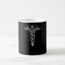 Buscar símbolo médico tazas Enfermera