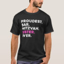 Buscar mitzvah camisetas Judío