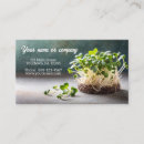 Buscar horticultura tarjetas de visita Plantas