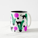 Buscar gato negro tazas Moderno