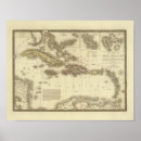 Buscar islas caribeñas posters Mapa