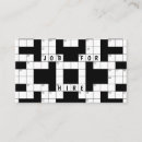 Buscar puzzle tarjetas de visita Blanco