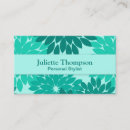 Buscar kimono tarjetas de visita Floral