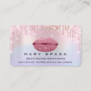 Buscar labios tarjetas de visita Estilista