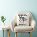 Buscar husky siberiano cojines Animal