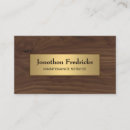 Buscar trabajo madera de tarjetas de visita Profesional