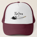 Buscar de la pluma gorras Nativo