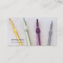 Buscar gancho ganchillo de tarjetas de visita Hecho a mano