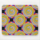 Buscar espiral azul alfombrillas de raton Amarillo