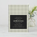Buscar puntos blancos invitaciones Geométrico