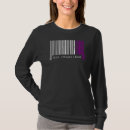 Buscar asexual camisetas Código barras