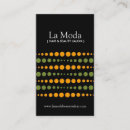Buscar descarado tarjetas de visita Negro