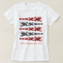 Buscar lobo rojo camisetas Negro
