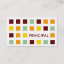Buscar principal tarjetas de visita Profesores