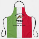 Buscar bandera italia delantales Pizza