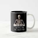 Buscar esqueleto de halloween tazas Para ella