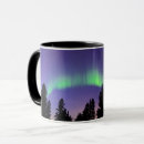 Buscar aurora boreal tazas Bosque