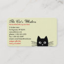 Buscar gatos divertidos tarjetas de visita Clientes