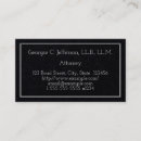 Buscar abogado corporativo tarjetas de visita Minimalista