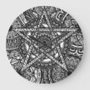 Buscar pentáculo relojes de pared Bruja