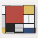 Buscar mondrian alfombrillas de raton Rojo