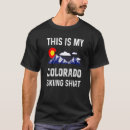 Buscar colorado flag camisetas Azul