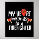 Buscar mi corazón pertenece posters Bombero
