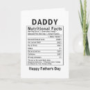 Buscar datos divertidos tarjetas Papá