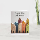Buscar hogar donde está el corazón tarjetas General y unisex